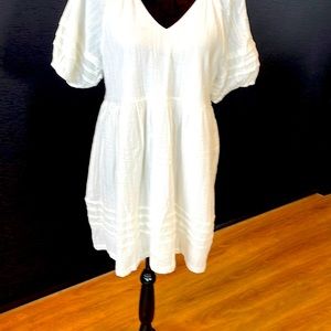 New with Tags Loveriche cotton/ Linen lined Dress Size L